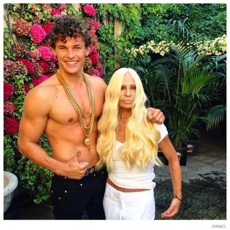 Donatella Versace takes on ALS ice bucket challenge.